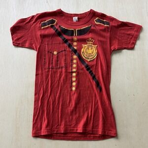 Vintage Tee Swing Shirt Mens Medium Red Northwest Mounted Police Tee T-Shirt
